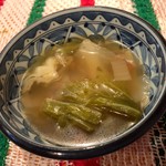 メヒコリンド - ランチ　スープ