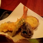 稲庭うどん 鴇 - ～稲庭うどん 鴇～
                                ランチ、天ぷらセットの天ぷら