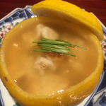 銀座 しのはら - 雲子の蒸し寿司