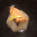 銀座 しのはら - お椀：ばちこ・かぶら