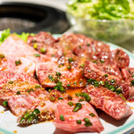 焼肉もろっこ - 和牛カルビ、和牛ハラミ