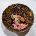 うを徳 - 2018.12 利尻ヒラメ肝刺し