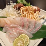 禅紫 - 鯛のしゃぶしゃぶ