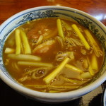 鎌倉 峰本 - カレーなんばんは鴨肉を使用