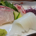 あじわい処　あかぎ - 刺身盛り合わせ