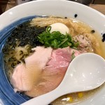 麺屋 翔 みなと - 特製真鯛の塩らーめん大盛り1,150円。