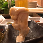 しゃぶしゃぶ金武 - 伸びるジーマミー