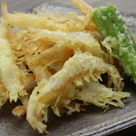 white shrimp Tempura