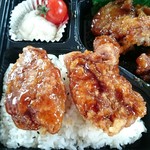 花まる弁当 - 鶏南蛮デカイ