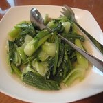 チャイニーズファン - 季節の青菜の炒め物