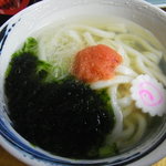 大衆割烹 藤八 - 海苔うどんに明太