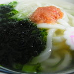 大衆割烹 藤八 - 海苔うどんに明太