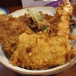 天三 - えび、いか、きす、かき揚げ