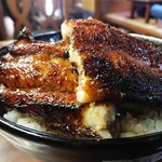 特上丼のアップ 201812