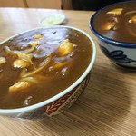 翁そば - カレー南蛮(大750、小650円)