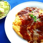フランス料理 オーロラ(ホテルニューイタヤ) - 水曜日限定ワンコインランチ(サラダ、コーヒー付き)
