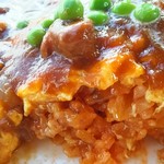 フランス料理 オーロラ(ホテルニューイタヤ) - ふわふわ卵に包まれるケチャップライス