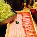 豚匠 - しゃぶ肉⭐️
            ロース&バラ♡
            鹿児島の豚さん、間違いないなく美味いです❗️