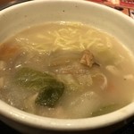 四国SAKABA - 麺飯セットのちゃんぽん麺