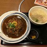 四国SAKABA - 麺飯セットB@680円