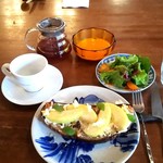 ブリコラージュ ブレッド アンド カンパニー ダイニング・カフェ - エアロプレスのコーヒー、香りが立っていてキリッとおいしかったです♡　20181212