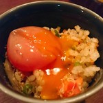 炭火焼鳥コクレ - 卵かけご飯