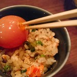 炭火焼鳥コクレ - 卵かけご飯