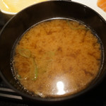 めしの助 - 味噌汁（お替りができます）