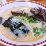 分田上 - 熊本ラーメン　あっさりだけどしっかり出汁のきいているスープがうまい！！