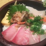 Washokubaru Otooto - ランチ海鮮丼 1000円