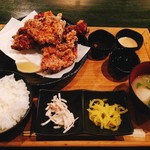 媛 故郷味の旅 - せんざんき定食(小)　せんざんき５個