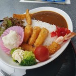 Kajikaen - 「羽布ダムカレー (1000円)」