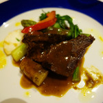 リストランテ・マッサ - 岩手短角牛ほほ肉の赤ワイン煮