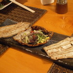 うなぎ屋酒坊・画荘 越後屋 - 白焼き　全景