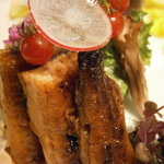 うなぎ屋酒坊・画荘 越後屋 - 鰻なます　酢の物　アップ