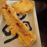 つるまる　 - ちくわ天と玉ねぎ天