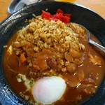 ｢温玉ダブルカレー｣750円