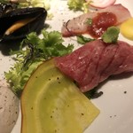 キャトルラパン - 肉寿司もおいしい