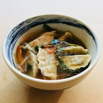 Venison soup Gyoza / Dumpling