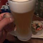 酒町ちゅうじろう - キンキンに冷えたジョッキで飲むビールは♡