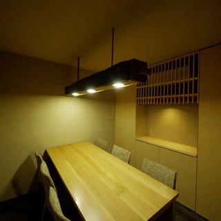ご接待や女子会に最適な完全個室です。