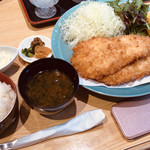 漣 - 大海老フライ定食