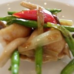 ヌーベルシノワ Ishibashi - ホタテの広東風強火炒め