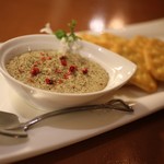 アフレキッチン - 鶏レバーペーストのカナッペ