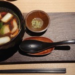 紫檀 手打ち蕎麦と焼鳥 - 蕎麦 カモセイロ 1,500円