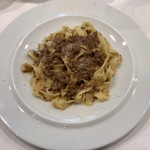 パスタランチ（タリアテッレ 厳選国産牛赤身肉のラグーソース） ¥2,000 のタリアテッレ 厳選国産牛赤身肉のラグーソース