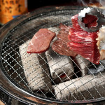 Sumibiyakiniku Gyuuton - 牛ハラミの炭火焼き
