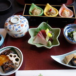 Nihon Ryouri Shiki - 前菜、刺身、等