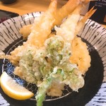 Sumiyaki Ando Wain Iwai - 天ぷらアップ