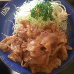 飯村食堂 - 豚肉のにんにく焼き